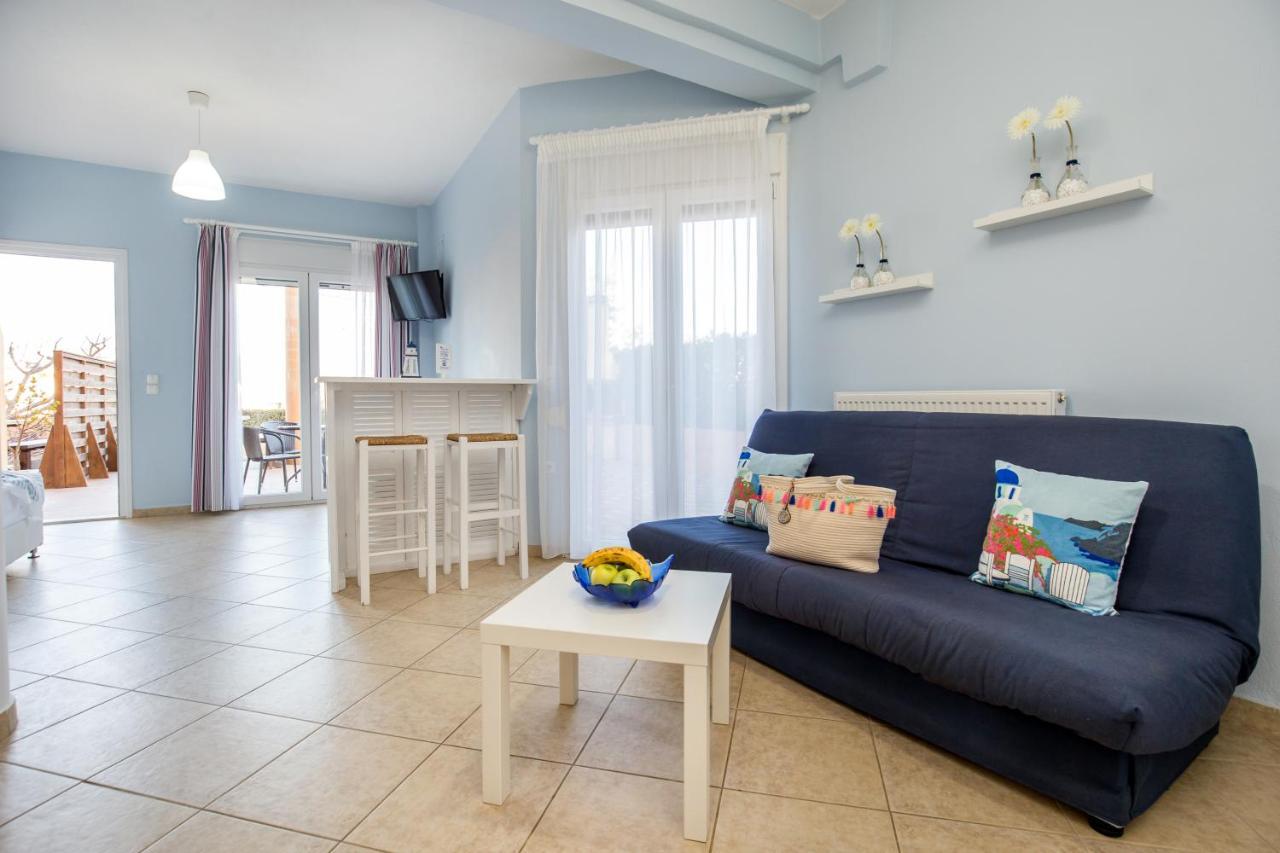Angels View Luxury Family Apartments Limenária Eksteriør bilde